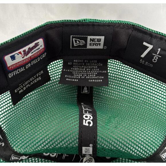 NWT New Era Chicago Cubs St. Patrick's Day 59FIFTY Fitted Hat 7 1/8 - Picture 8 of 9